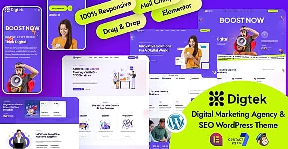 Digtek WordPress Theme