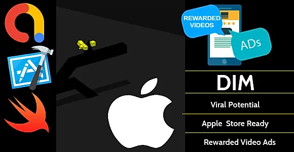 Dim - xCode - iPhone - iOS Game - AdMob Ads Reward Video