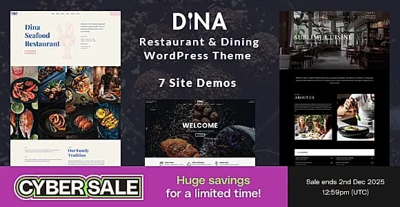 Dina WordPress Theme