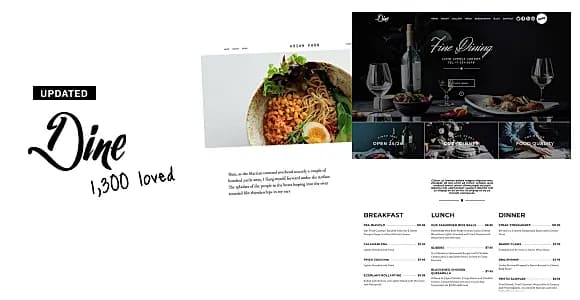 Dine WordPress Theme