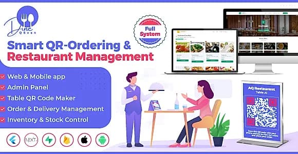 DineQScan-Restaurant Food Ordering System