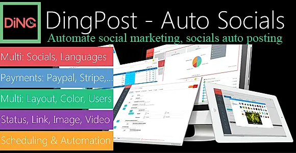 DingPost - Social Auto Poster, Auto Scheduler & Marketing Solutions