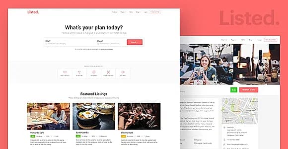 Directory & Listing HTML Website Template - Listeed