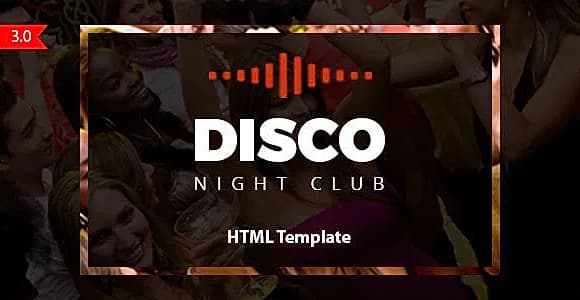 Disco - Night Club HTML Template