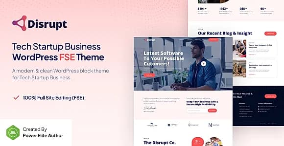 Disrupt WordPress Theme