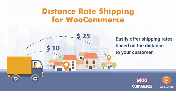 Distance Rate Shipping For Woocommerce WordPress Plugin