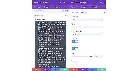 Divi Bodymovin WordPress Plugin