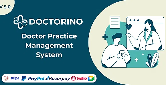 Doctorino - Doctor Practice Management System Laravel