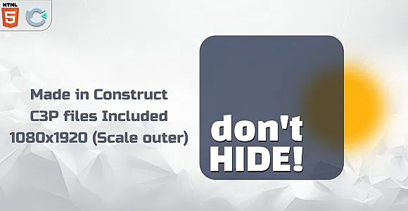 Don't hide - HTML5 Skill game