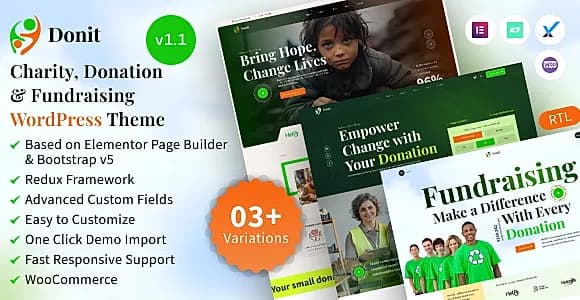 Donit WordPress Theme