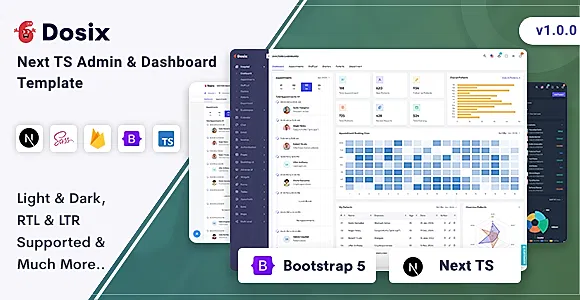 Dosix - Next TS Admin & Dashboard Template