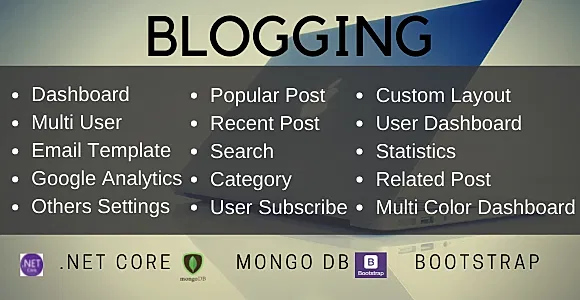 Dotnet Core MVC Blog With MongoDB