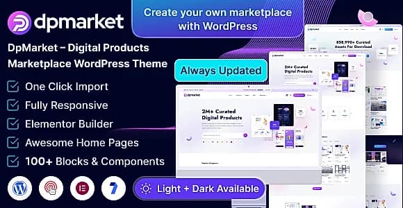 Dpmarket WordPress Theme