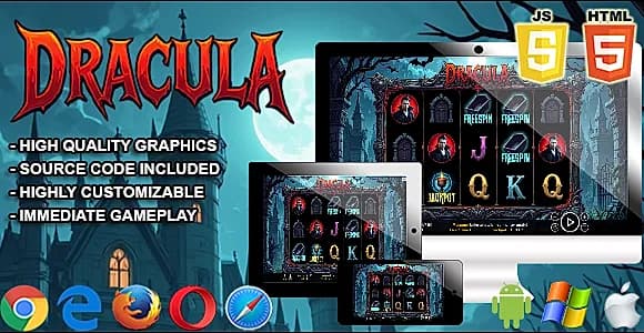 Dracula - HTML5 Slot Machine