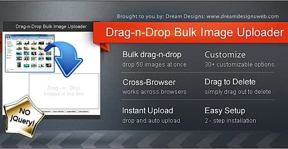 Drag-n-Drop Bulk Image Uploader
