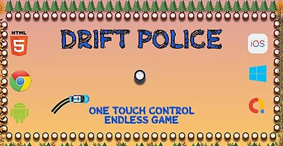 Drift Police - HTML5 Game