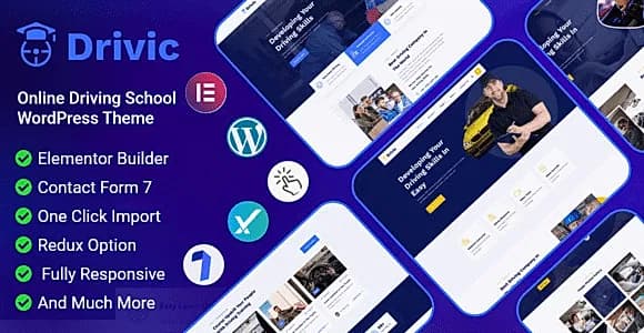 Drivic WordPress Theme