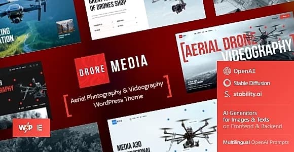 Drone Media WordPress Theme