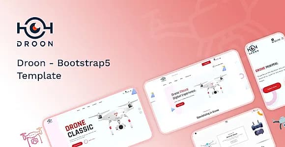 Droon - Drone Shop Single Product template