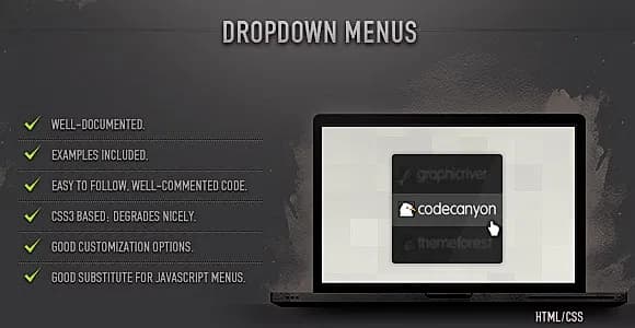 Dropdown Menus (CSS)