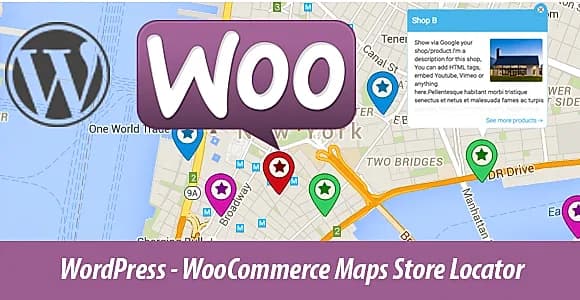 DT WordPress - WooCommerce Maps Store Locator WordPress Plugin