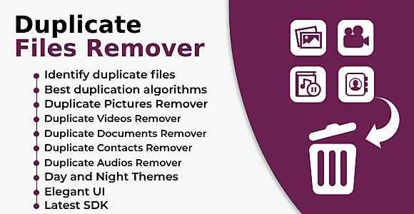 Duplicate Files and Contacts Remover