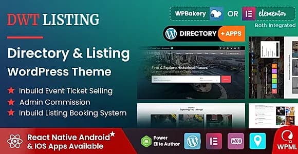 DWT Listing WordPress Theme