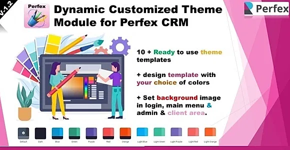 Dynamic Customized Theme Module for Perfex CRM