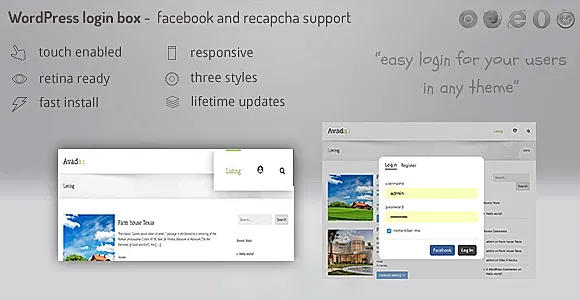 DZS Facebook Login Box WordPress Plugin