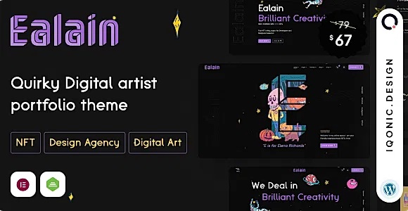 Ealain WordPress Theme