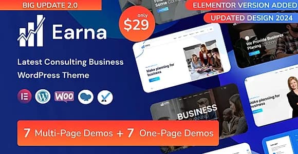 Earna WordPress Theme