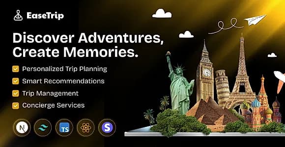 EaseTrip - Smart Travel Planner & Easy Booking Platform