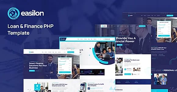 Easilon - Loan & Finance PHP Template