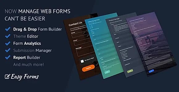 Easy Forms: Advanced Form Builder and Manager