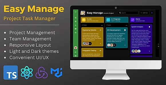 Easy Manage - Manage Your Project Easily
