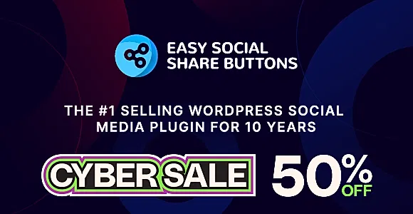 Easy Social Share Buttons for WordPress WordPress Plugin