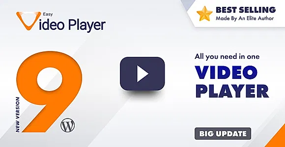 Easy Video Player Wordpress & WooCommerce Plugin