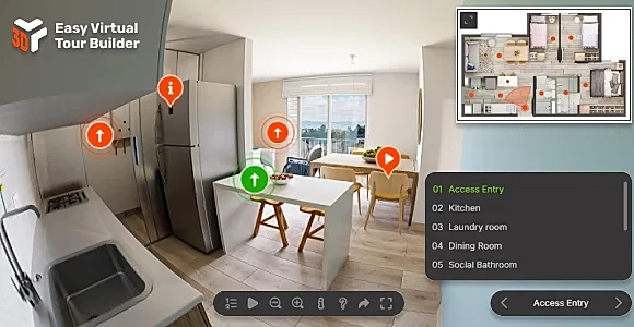 Easy Virtual Tour Builder
