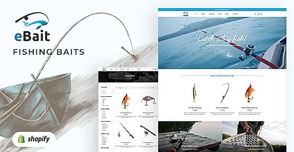 eBait - Hunting, Fishing Shop Shopify Theme