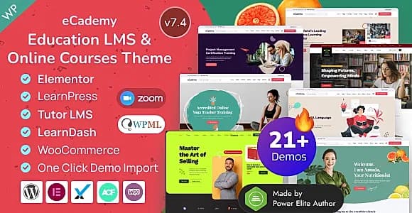 eCademy WordPress Theme