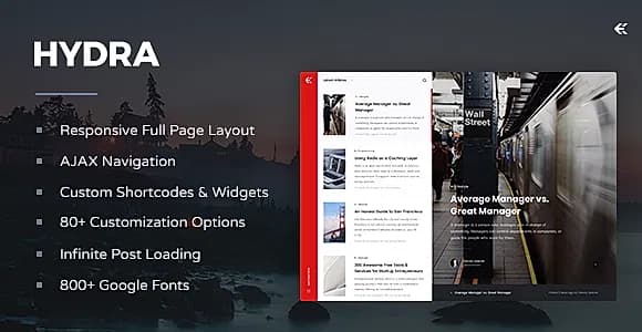 Ecko Hydra WordPress Theme