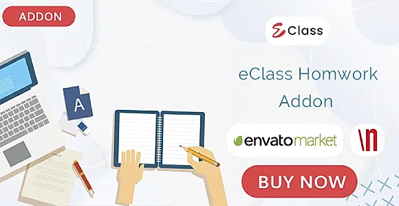 eClass Home Work Addon