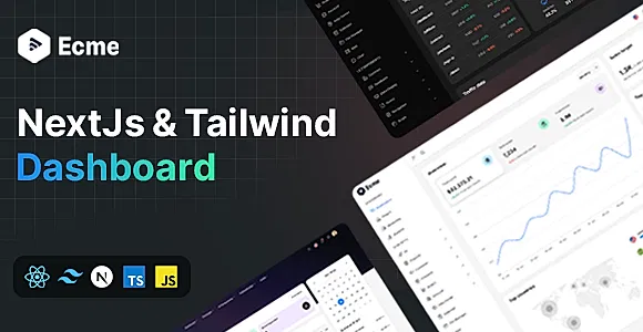 Ecme - Next.js Tailwind Admin Template (Next 15 & App Router)