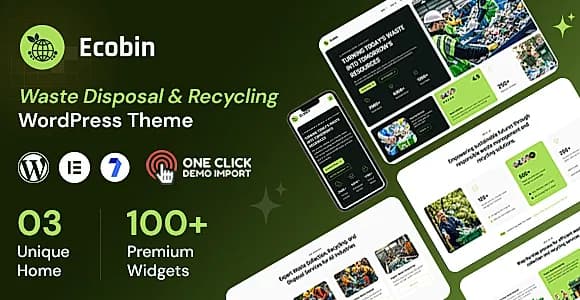 Ecobin WordPress Theme
