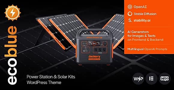 Ecoblue WordPress Theme