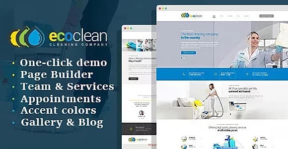 EcoClean WordPress Theme