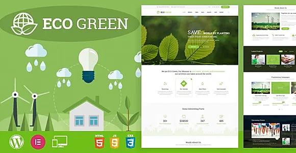 Ecogreen WordPress Theme