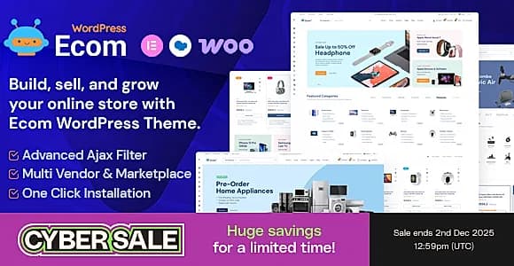 Ecom WordPress Theme