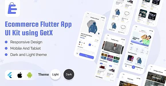 ECommerce Flutter App UI Kit