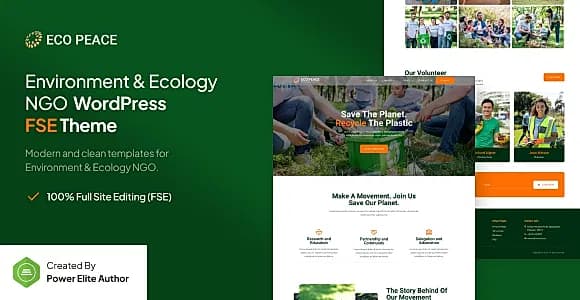 EcoPeace WordPress Theme
